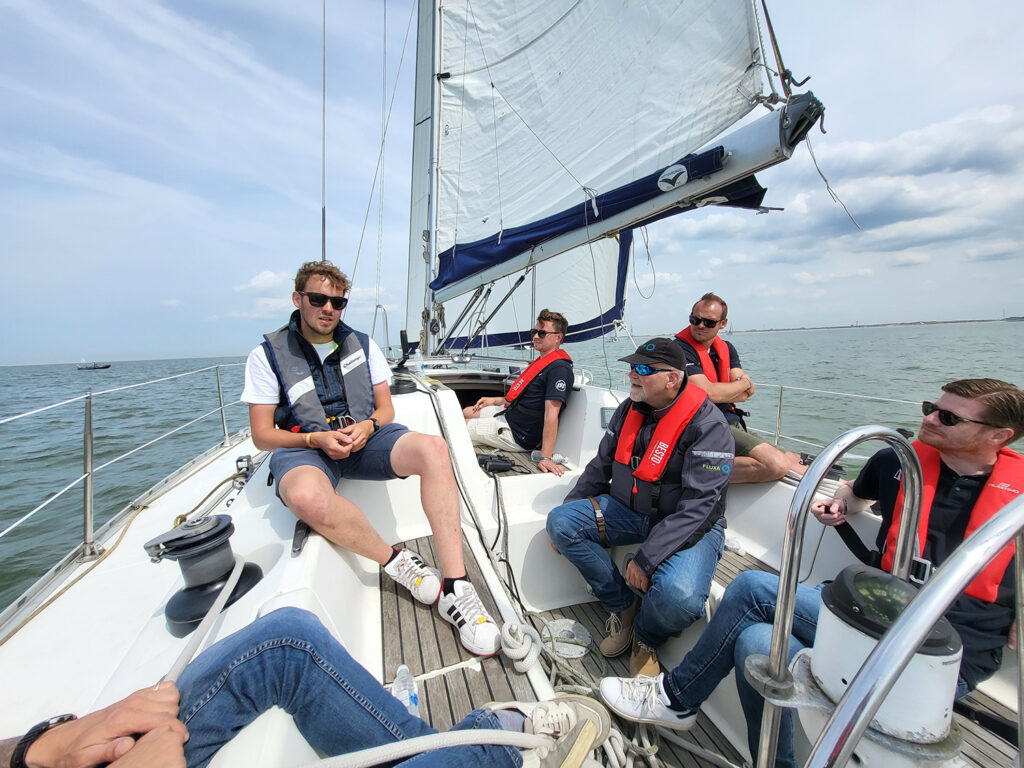 FLUXA op de Captains of Industry Sailing Cup 2023